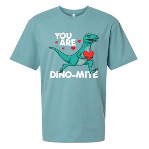 You Are Dinocute Giftmite Dinosaur Valentines Day Dinosaur Great Gift Sueded Cloud Jersey T-Shirt