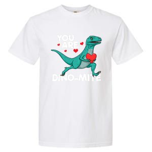 You Are Dinocute Giftmite Dinosaur Valentines Day Dinosaur Great Gift Garment-Dyed Heavyweight T-Shirt