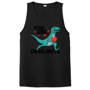 You Are Dinogiftmite Dinosaur Valentines Day Dinosaur Funny Gift PosiCharge Competitor Tank