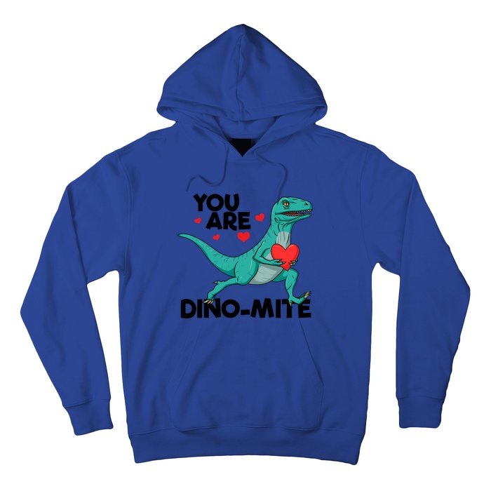 You Are Dinogiftmite Dinosaur Valentines Day Dinosaur Funny Gift Hoodie