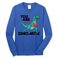 You Are Dinogiftmite Dinosaur Valentines Day Dinosaur Funny Gift Long Sleeve Shirt