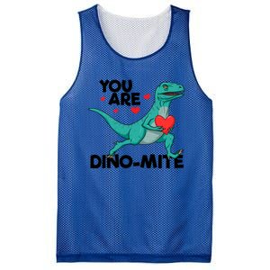 You Are Dinogiftmite Dinosaur Valentines Day Dinosaur Funny Gift Mesh Reversible Basketball Jersey Tank