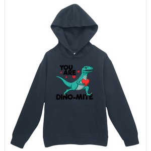 You Are Dinogiftmite Dinosaur Valentines Day Dinosaur Funny Gift Urban Pullover Hoodie