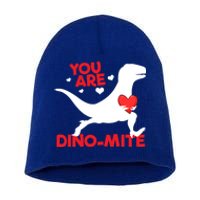 You Are Dinogiftmite Dinosaur Valentines Day Dinosaur Gift Short Acrylic Beanie