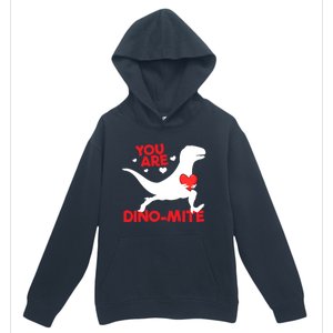 You Are Dinogiftmite Dinosaur Valentines Day Dinosaur Gift Urban Pullover Hoodie