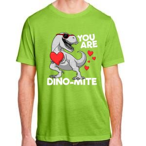 You Are Dinogiftmite Tgiftrex Dinosaur Valentines Day Trex Funny Gift Adult ChromaSoft Performance T-Shirt