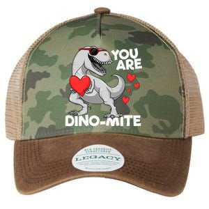 You Are Dinogiftmite Tgiftrex Dinosaur Valentines Day Trex Funny Gift Legacy Tie Dye Trucker Hat