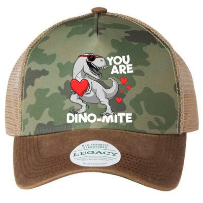 You Are Dinogiftmite Tgiftrex Dinosaur Valentines Day Trex Funny Gift Legacy Tie Dye Trucker Hat