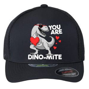 You Are Dinogiftmite Tgiftrex Dinosaur Valentines Day Trex Funny Gift Flexfit Unipanel Trucker Cap