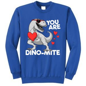 You Are Dinogiftmite Tgiftrex Dinosaur Valentines Day Trex Funny Gift Sweatshirt