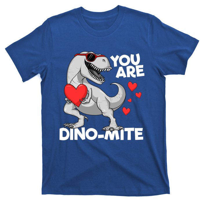 You Are Dinogiftmite Tgiftrex Dinosaur Valentines Day Trex Funny Gift T-Shirt