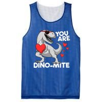 You Are Dinogiftmite Tgiftrex Dinosaur Valentines Day Trex Funny Gift Mesh Reversible Basketball Jersey Tank