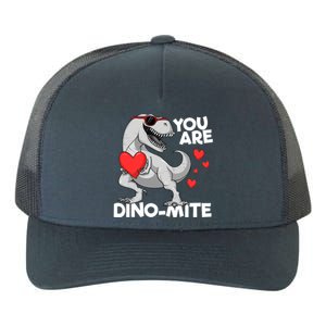 You Are Dinogiftmite Tgiftrex Dinosaur Valentines Day Trex Funny Gift Yupoong Adult 5-Panel Trucker Hat