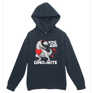 You Are Dinogiftmite Tgiftrex Dinosaur Valentines Day Trex Funny Gift Urban Pullover Hoodie