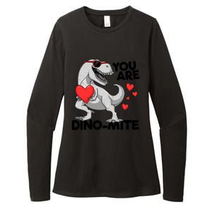 You Are Dinogiftmite Tgiftrex Dinosaur Valentines Day Trex Gift Womens CVC Long Sleeve Shirt