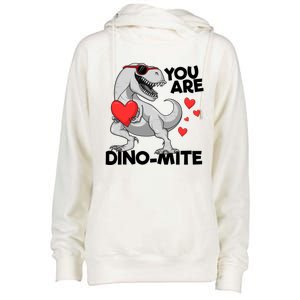 You Are Dinogiftmite Tgiftrex Dinosaur Valentines Day Trex Gift Womens Funnel Neck Pullover Hood