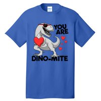 You Are Dinogiftmite Tgiftrex Dinosaur Valentines Day Trex Gift Tall T-Shirt