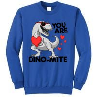 You Are Dinogiftmite Tgiftrex Dinosaur Valentines Day Trex Gift Tall Sweatshirt