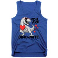 You Are Dinogiftmite Tgiftrex Dinosaur Valentines Day Trex Gift Tank Top