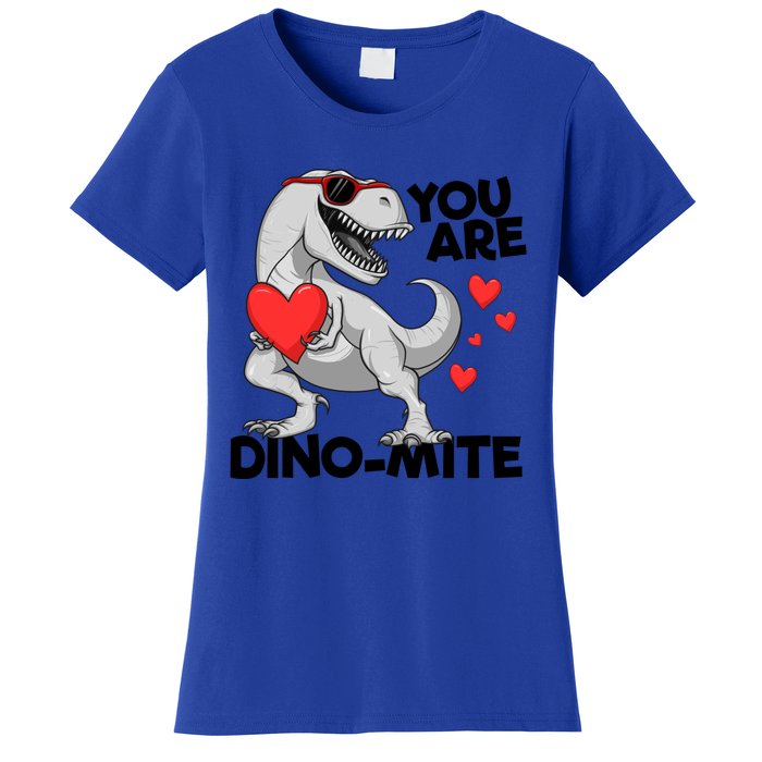 You Are Dinogiftmite Tgiftrex Dinosaur Valentines Day Trex Gift Women's T-Shirt