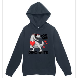 You Are Dinogiftmite Tgiftrex Dinosaur Valentines Day Trex Gift Urban Pullover Hoodie