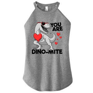 You Are Dinogiftmite Tgiftrex Dinosaur Valentines Day Trex Gift Women's Perfect Tri Rocker Tank