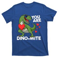 You Are Dinomeaningful Giftmite Tmeaningful Giftrex Dinosaur Valentines Day Trex T-Shirt