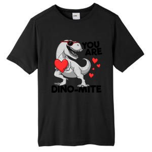 You Are Dinogiftmite Tgiftrex Dinosaur Valentines Day Trex Gift Tall Fusion ChromaSoft Performance T-Shirt