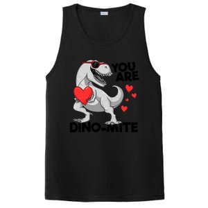 You Are Dinogiftmite Tgiftrex Dinosaur Valentines Day Trex Gift PosiCharge Competitor Tank