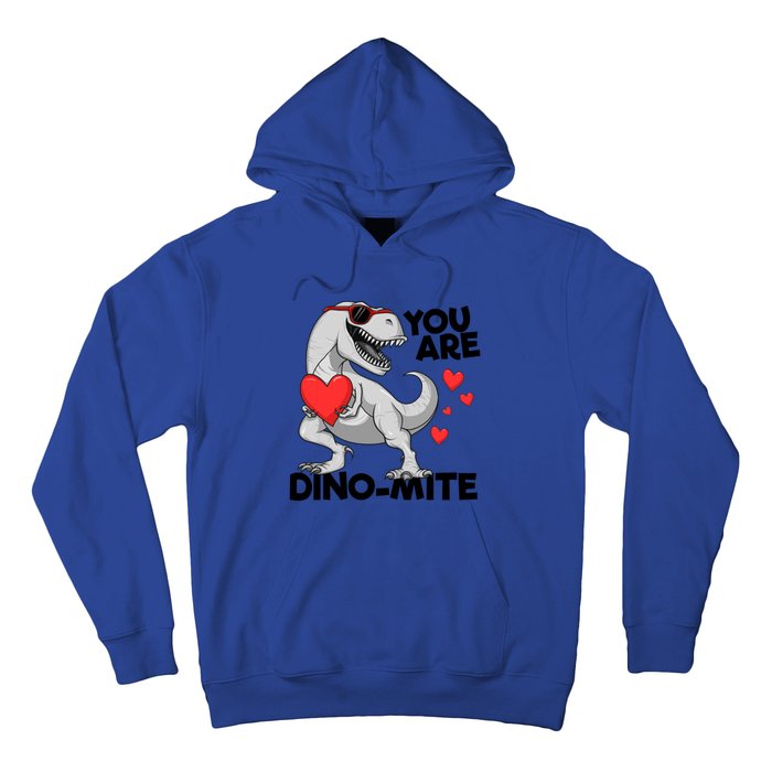 You Are Dinogiftmite Tgiftrex Dinosaur Valentines Day Trex Gift Hoodie