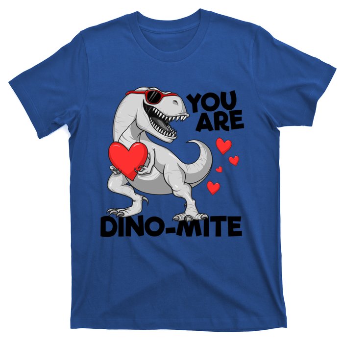 You Are Dinogiftmite Tgiftrex Dinosaur Valentines Day Trex Gift T-Shirt