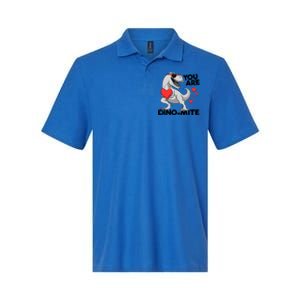 You Are Dinogiftmite Tgiftrex Dinosaur Valentines Day Trex Gift Softstyle Adult Sport Polo