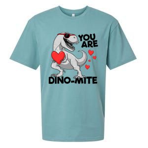 You Are Dinogiftmite Tgiftrex Dinosaur Valentines Day Trex Gift Sueded Cloud Jersey T-Shirt