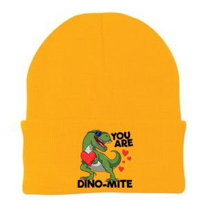 You Are Dinomeaningful Giftmite Tmeaningful Giftrex Dinosaur Valentines Day Trex Knit Cap Winter Beanie