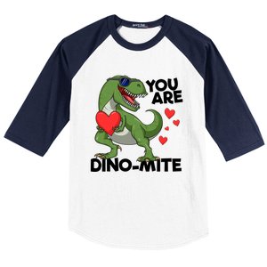 You Are Dinomeaningful Giftmite Tmeaningful Giftrex Dinosaur Valentines Day Trex Baseball Sleeve Shirt