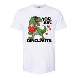 You Are Dinomeaningful Giftmite Tmeaningful Giftrex Dinosaur Valentines Day Trex Softstyle CVC T-Shirt