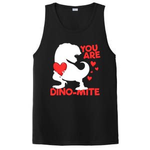 You Are Dinogiftmite Tgiftrex Dinosaur Valentines Day Trex Cool Gift PosiCharge Competitor Tank