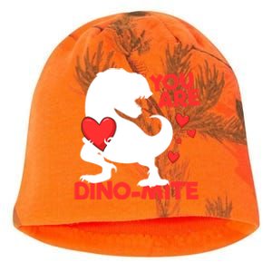 You Are Dinogiftmite Tgiftrex Dinosaur Valentines Day Trex Cool Gift Kati - Camo Knit Beanie