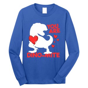 You Are Dinogiftmite Tgiftrex Dinosaur Valentines Day Trex Cool Gift Long Sleeve Shirt