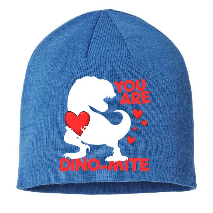 You Are Dinogiftmite Tgiftrex Dinosaur Valentines Day Trex Cool Gift Sustainable Beanie