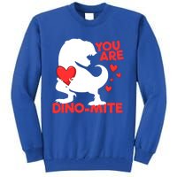 You Are Dinogiftmite Tgiftrex Dinosaur Valentines Day Trex Cool Gift Tall Sweatshirt