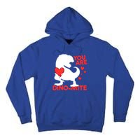 You Are Dinogiftmite Tgiftrex Dinosaur Valentines Day Trex Cool Gift Tall Hoodie