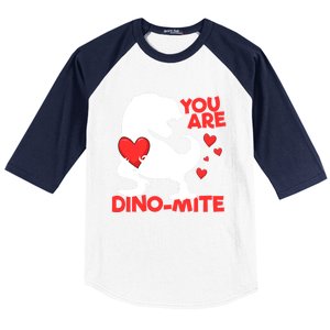 You Are Dinogiftmite Tgiftrex Dinosaur Valentines Day Trex Cool Gift Baseball Sleeve Shirt