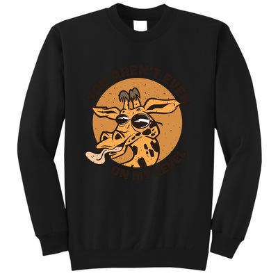 You Aren't Even On My Level Funny Sweatshirt