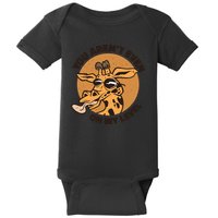 You Aren't Even On My Level Funny Baby Bodysuit