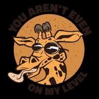 You Aren't Even On My Level Funny Baby Bodysuit