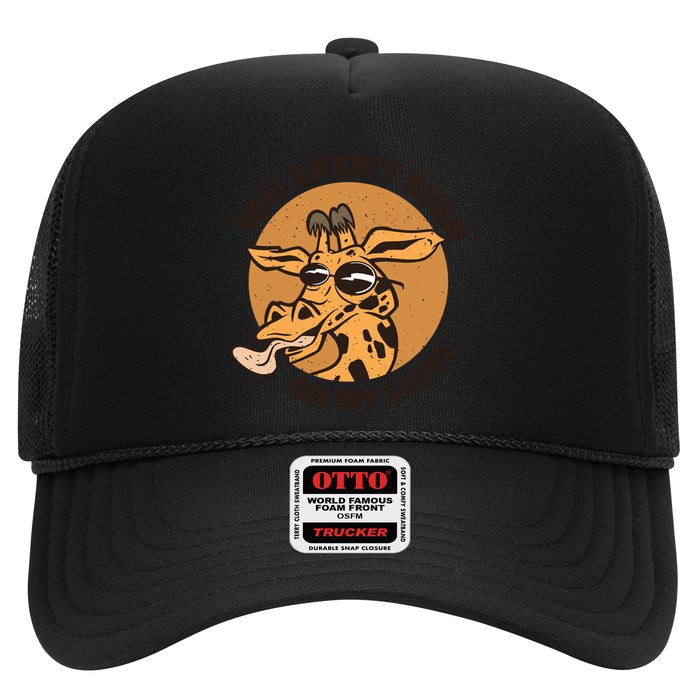 You Aren't Even On My Level Funny Trucker Hat