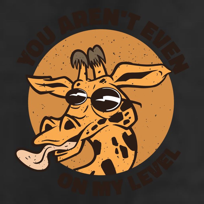 You Aren't Even On My Level Funny Trucker Hat