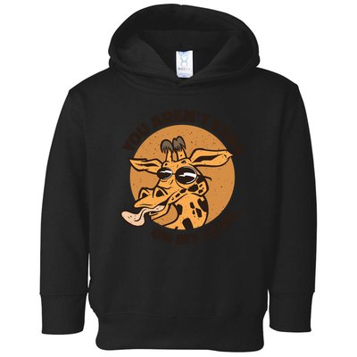 You Aren't Even On My Level Funny Toddler Hoodie