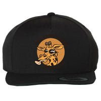 You Aren't Even On My Level Funny Wool Snapback Cap